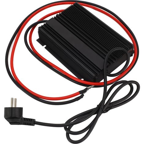 Chargeur de batterie au lithium avec LED, étanche IP65, maintien de charge intelligent, entrée 90-265 V CA, prise UE WG 24C600S (1/5)