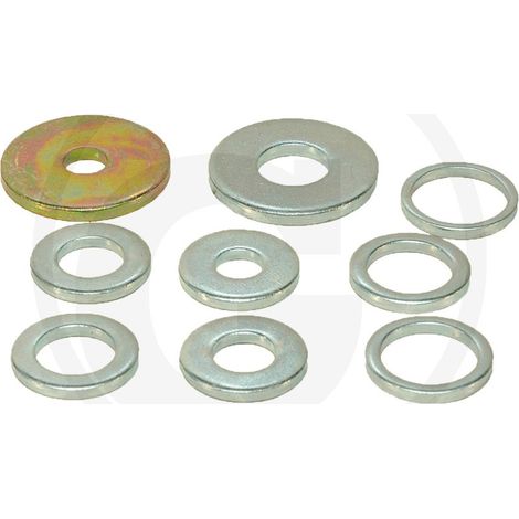Kit anelli di riduzione lame trattorino tagliaerba rasaerba tosaerba 13271596