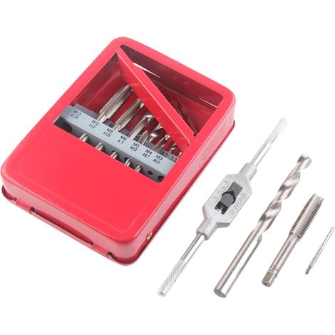 De Tarauds Et Filières Kit de Taraudage et Perçage 16 Pièces (1/5)
