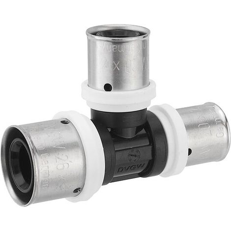 Pressfitting-T-Stück PPSU - reduziert - 26 x 3,0 - 20 x 2,0 - 20 x 2,0 mm für MV-Rohr