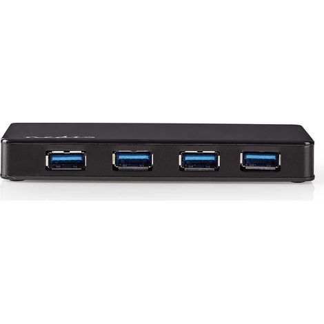 Concentrador USB  USB A-Hane  4x USB A Hembra  Puerto(s) de 4 puertos  USB 3.2 generación 1  Adaptador de corriente/alimentación USB  4xUSB
