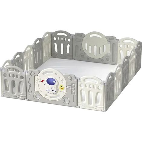 Parc pour bébé, Aire de jeux intérieure, Centre d'activités, Parc uniquement - 1.9×1.6m (1/2)