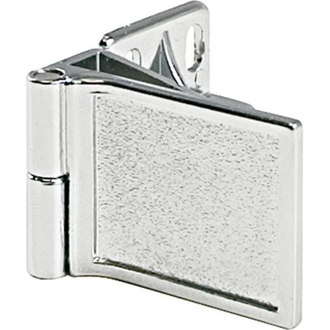 HAFELE jgo.bisagras puerta cristal central cromo ,       Producto: Juego de Bisagras Puerta Cristal Central