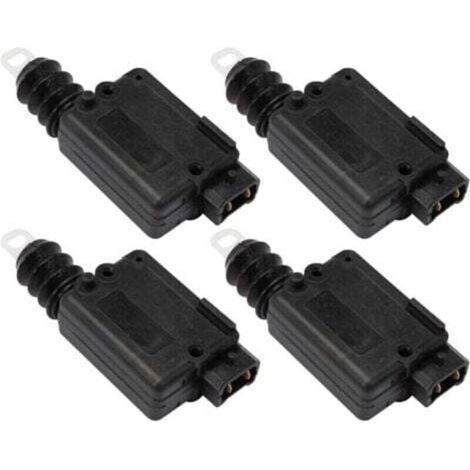 4 × Moteur Centralisation de Porte ou Coffre pour Clio 2 Duster Logan Sandero. Actionneur de Verrouillage Central pour Megane Scénic Trafic Twingo Espace Kangoo Master 2 7701039565 INHHUB (1/4)