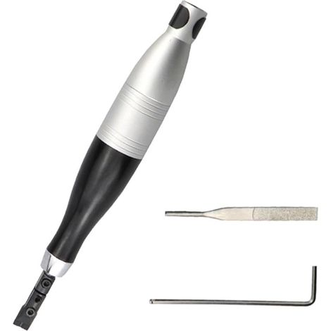 Kit de micro-meuleuse pneumatique Machine de meulage à ultrasons électrique meurent outils de polissage de fichiers alternatifs Machine de polisseuse(08C) (1/5)