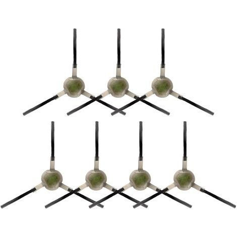 (7 pièces) M210 Brosses latérales pour Lefant M210B/S, M213, M213S, M210 Pro, M210P, OKP Life K2, K3, K3A, K4, K5, M3, Kit d'accessoires, Kit de brosses latérales de remplacement (1/4)