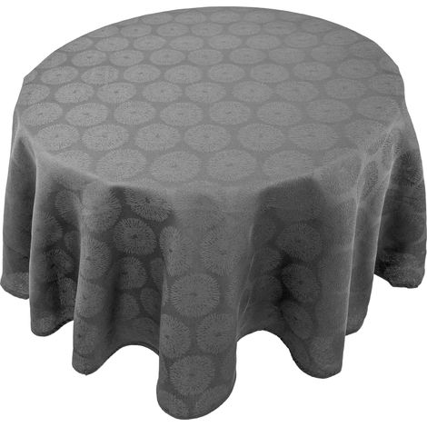 Nappe coton HÉLIOS Rond 180x180 cm (1/5)