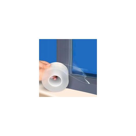 Rubans adhésifs Autocollante pour Joint Isolation Fenêtre Porte 5cm10m, Bande Etancheite, Rubans d'étanchéité pour fenêtres d'hiver d'Etanchéité Isolant Anti Bruit Poussière l'air Froid (1/5)