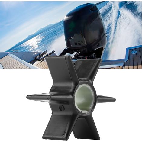 Turbine de pompe à eau pour moteur hors-bord à 6 pales, compatible avec les moteurs hors-bord Honda 75-90 CV 19210-ZW1-003 (1/5)