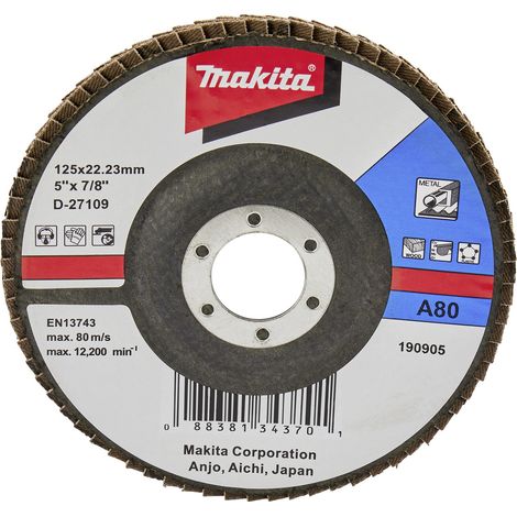 Makita D-27109 Fächerschleifscheibe Durchmesser 125 mm 1 St.