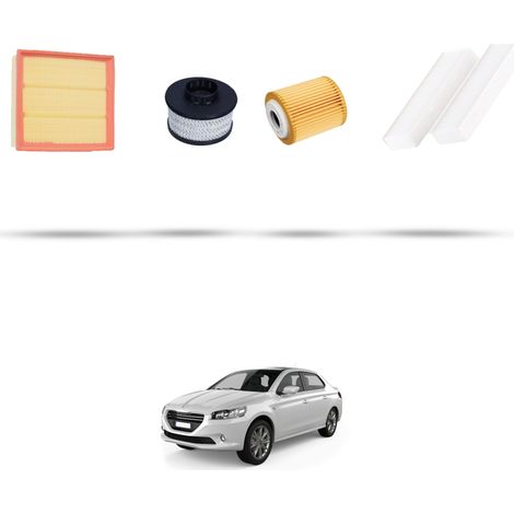 Kit tagliando 4 filtri compatibile con Peugeot 301 1.5 BlueHDI 75kw dal 2018 (1/5)