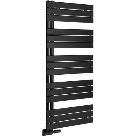 Aqualine Mythos - Heizkörper 50x143 cm, 600 W, mattschwarz LLM514B (1/5)