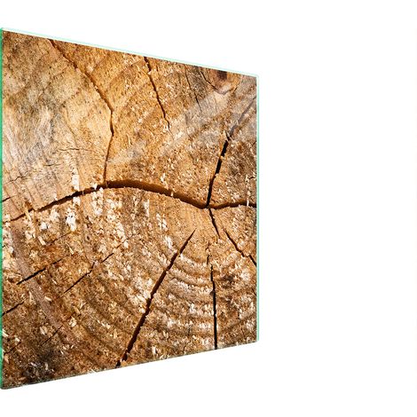 GLASSCHUTZPLATTE FÜR HERD 50x52 HOLZ