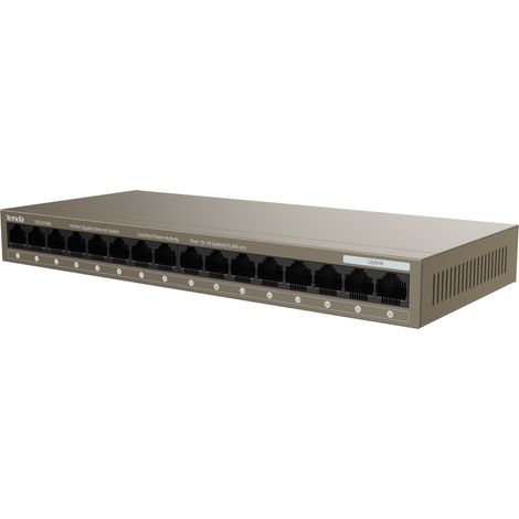 Tenda Switch Ethernet 16 Porte 10/100/1000 Base-T Business TEG1016M (1/5)