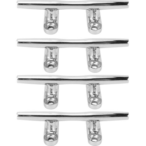 Ortviai 4 Équerres de Mouillage Marines en Acier Inoxydable 316 Haute Finition, 4 pouces, Lot de 4 (1/5)