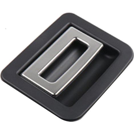 Poignée de coffre de voiture, revêtement de tapis, poignée de plancher de coffre, noire, pour modèles 2010-2016 (1/5)