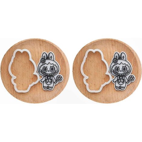 Ausstechformen zum Zusammendrücken, Ausstechformen in Form von Comicfiguren zum Backen, Fondant-Stempel, Küchenutensilien, Partyzubehör (1/5)