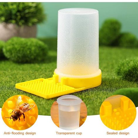 Distributeur de Nectar et Fontaine à Eau pour Jardin - Abreuvoir pour Abeilles, Oiseaux Sauvages et Papillons  Pour la Biodiversité (1/5)