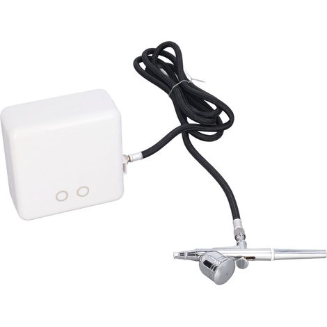 Mini-Hand-Airbrush-Set, weiß, Dual-Action-Airbrush-Set für Make-up, Malerei, Nagelkunst und Tattoos (1/5)