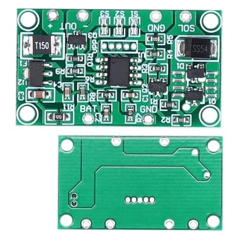 Contrôleur Solaire 3.7V pour Batterie Lithium Module de Charge Intelligent Régulateur pour Lampadaire LED Éclairage Jardin Extérieur (1/5)