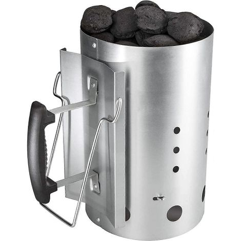 Allume-cheminée 30 cm x 19 cm avec poignée de sécurité, allume-feu pour barbecue, allumage rapide (1/5)