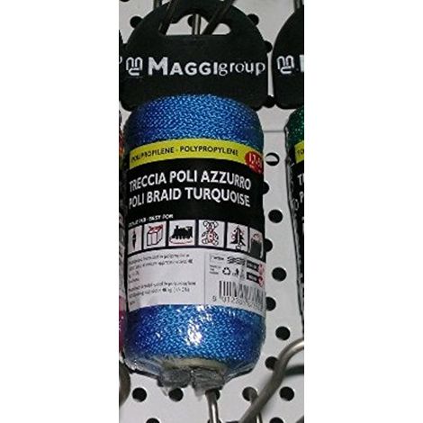 TRECCIA IN POLIPROPILENE AZZURRO 1,7MM X50MT MAGGI GROUP