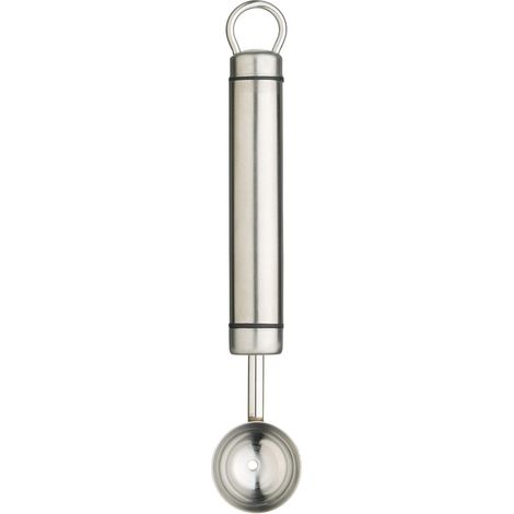Kitchencraft Melon Baller de, Edelstahl, Silber, 3x1,3x18 cm