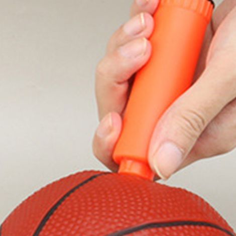 Panier de basket suspendu pour enfants 709H, sans perçage, jouet de basket pour garçon, panier de basket d'intérieur pour la maternelle, petite taille, bleu (1/5)