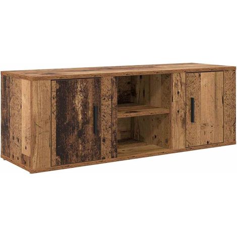 Maison Exclusive - TV-Schränk Altholz 100 x 31,5 x 35 cm Holzwerk