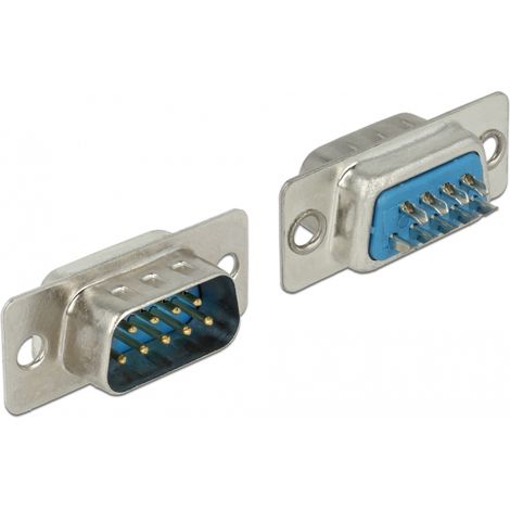 Delock Conector Sub-D 9 pines macho
