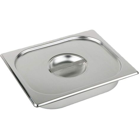 Coperchio aps GN 12 acciaio inox 325 x 265 mm (1/2)