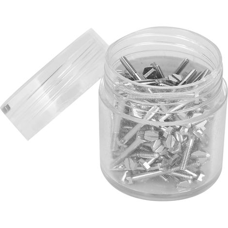 100 pièces vis à tête plate pour montre, kit de réparation professionnel pour téléphones mobiles et montres (1/5)