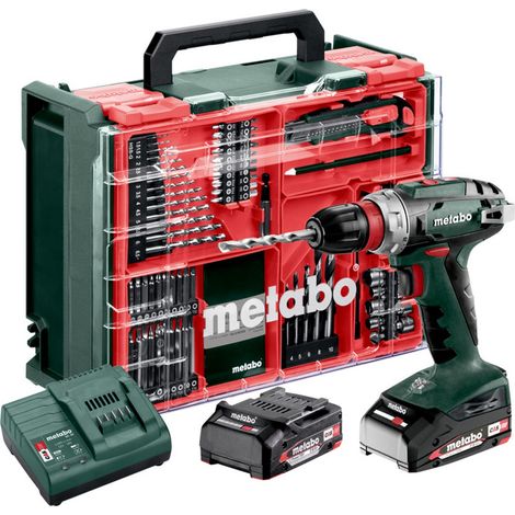 Metabo BS 18 Quick Set 602217710 Akku-Bohrschrauber 18 V 2 Ah Li-Ion bürstenlos, inkl. 2. Akku, ink (1/10)