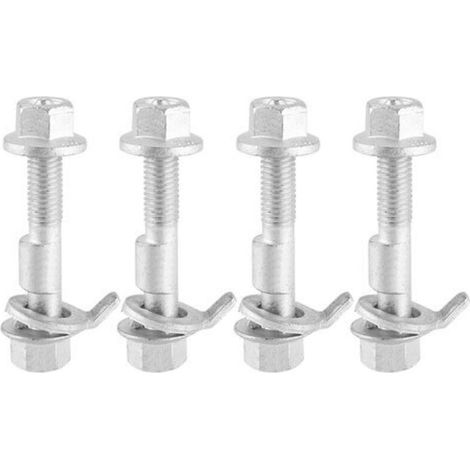 4 pièces voiture carrossage boulon vis 4 roues Correction alignement outil réglable 12.9 dureté 12mm