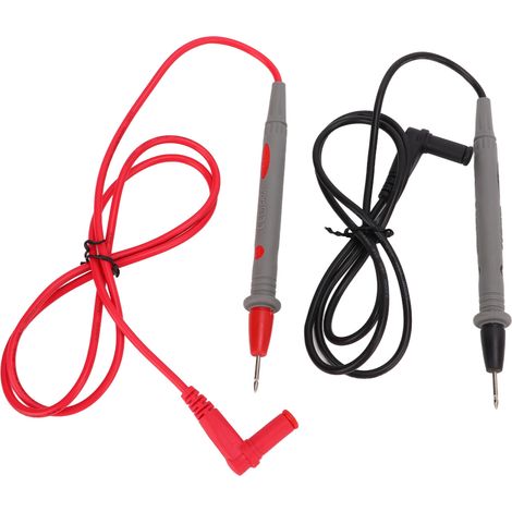 5er-Pack J.30023 Universal-Messleitungen, 4-mm-Bananenstecker, 10 A, 2-mm-Messspitze für Digitalmultimeter, industrielle Anwendung (1/5)