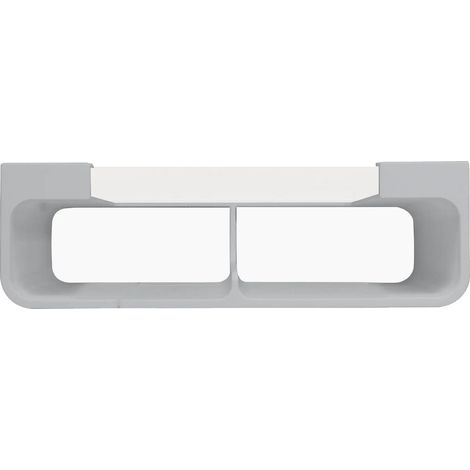 Organizador para cocina Joseph Joseph CupboardStore, almacenamiento de film, papel aluminio y bolsas, instalación adhesiva, compacto y práctico, color gris