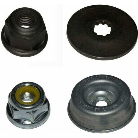 4 Pcs Kit adaptateur fixation de lame débroussailleuse en métal (1/5)