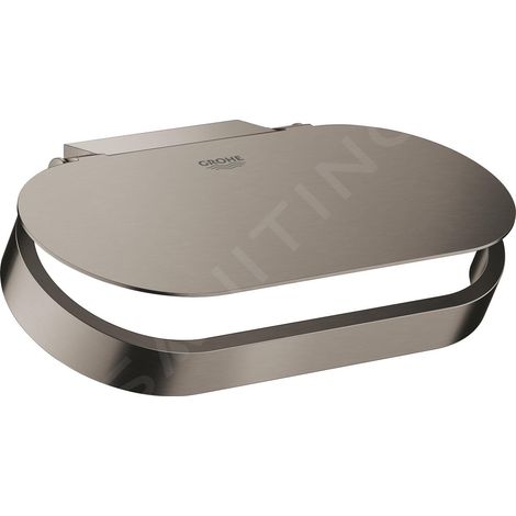 Grohe Selection - Porte-rouleaux WC, Hard Graphite brossé 41069AL0 (1/4)
