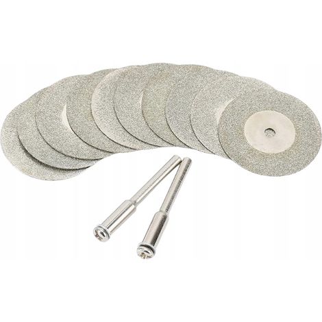 Juego de 10 discos de diamante de 30 mm tipo Dremel para cortar y esmerilar (1/5)