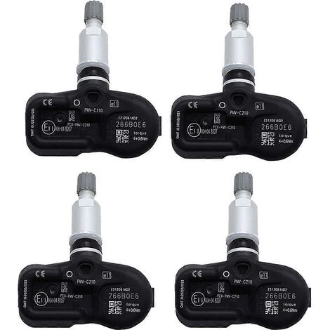 Capteur de pression des pneus TPMS pour voiture (4 pièces) 42607-30071 pour-- (1/5)
