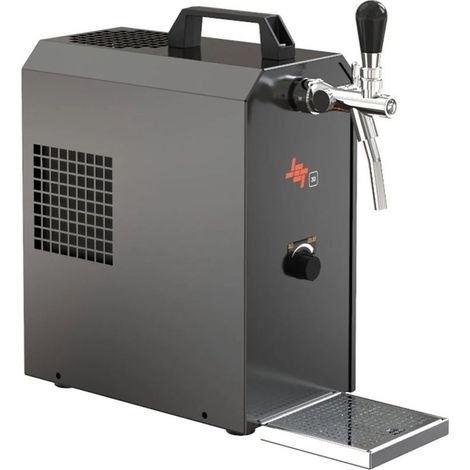 Zapfanlage JET 30K Système de tirage à bière portable avec pompe à air, refroidisseur à passage 1 voie, refroidisseur sec, jusqu'à 30 litres/heure, refroidissement rapide sans CO2 (1/5)