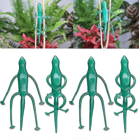 Lot de 5 attaches torsadées réglables pour plantes, Cko Sd, attaches de câble réutilisables pour plants de tomates et vignes. (1/5)