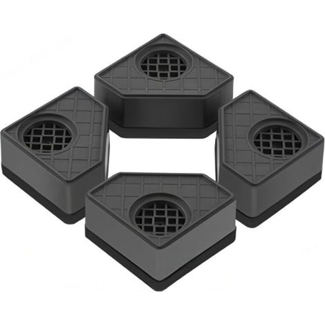 Antivibrationspads für Waschmaschinen – 4er-Pack quadratische Gummipads (1/4)