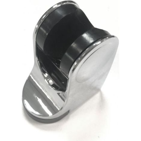 Adjustable chrome shower head holder, concealed fixing, size S (1/5)