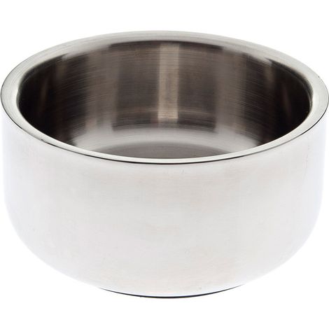 M: Ciotola in acciaio inox Double Wall con parete spessa e stondata per cani e gatti