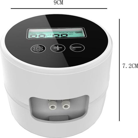 Dispositif d'arrosage automatique pour 15 pots de plantes en pot, avec minuterie intelligente télécommandée. (1/5)