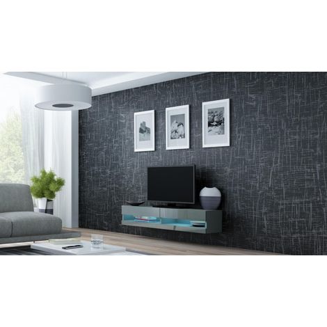 Mobile TV Cama FURNITURE VIGO NEW 140 cm - design moderno, ripiani pratici (1/3)