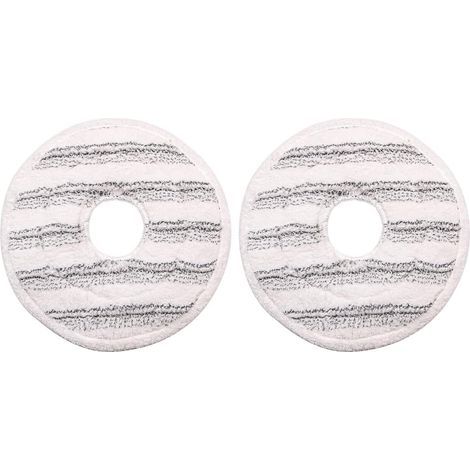 Lntyq Lot de 2 têtes de vadrouille de Rechange pour Spin and Clean Mop Recharge de vadrouille en Microfibre Lavable pour Le Nettoyage des sols (1/5)