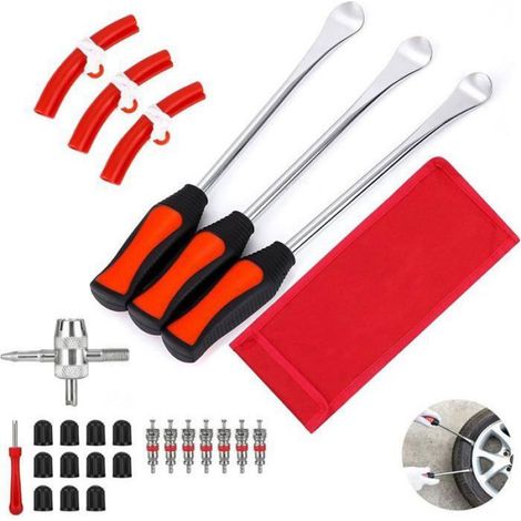 Dmonte pneus manuels3 leviers de 115 poucesoutil de montage avec protections de jantespour couleurs multiples Largeight (1/4)