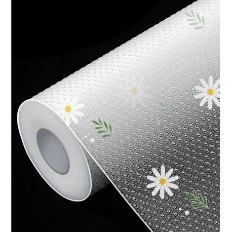 Revêtement de tiroir de cuisine revêtement d'étagère pour armoires de cuisine tapis d'armoire tapis d'armoire imperméable et antidérapant 30 x 300 cm en EVA pour étagères de réfrigérateur (1/5)